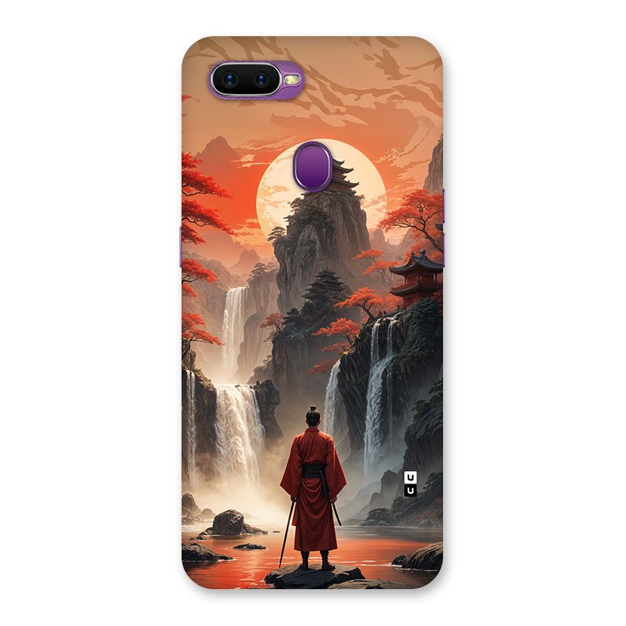 Ancient Waterfall Back Case for Oppo F9
