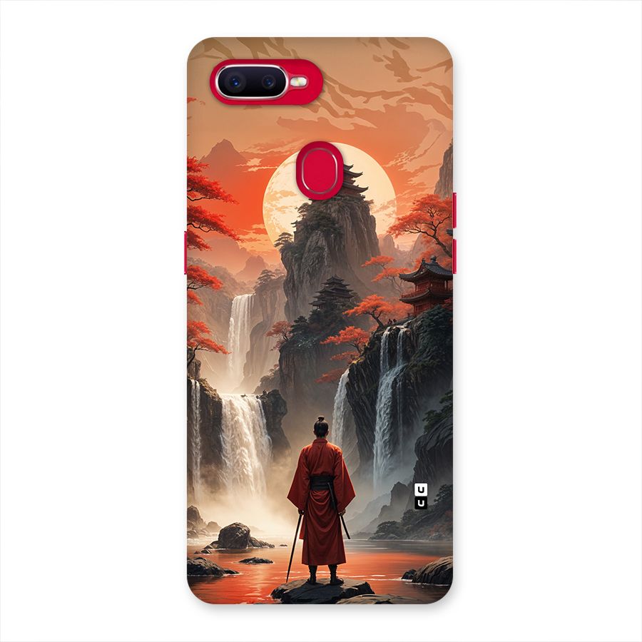 Ancient Waterfall Back Case for Oppo F9 Pro