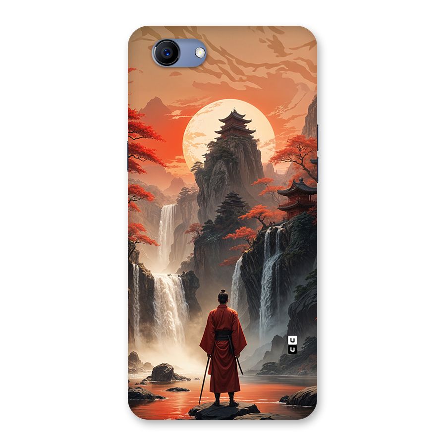 Ancient Waterfall Back Case for Realme 1