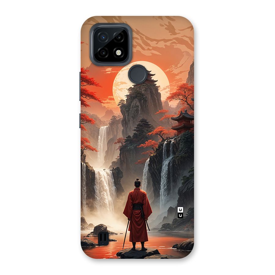 Ancient Waterfall Back Case for Realme C21