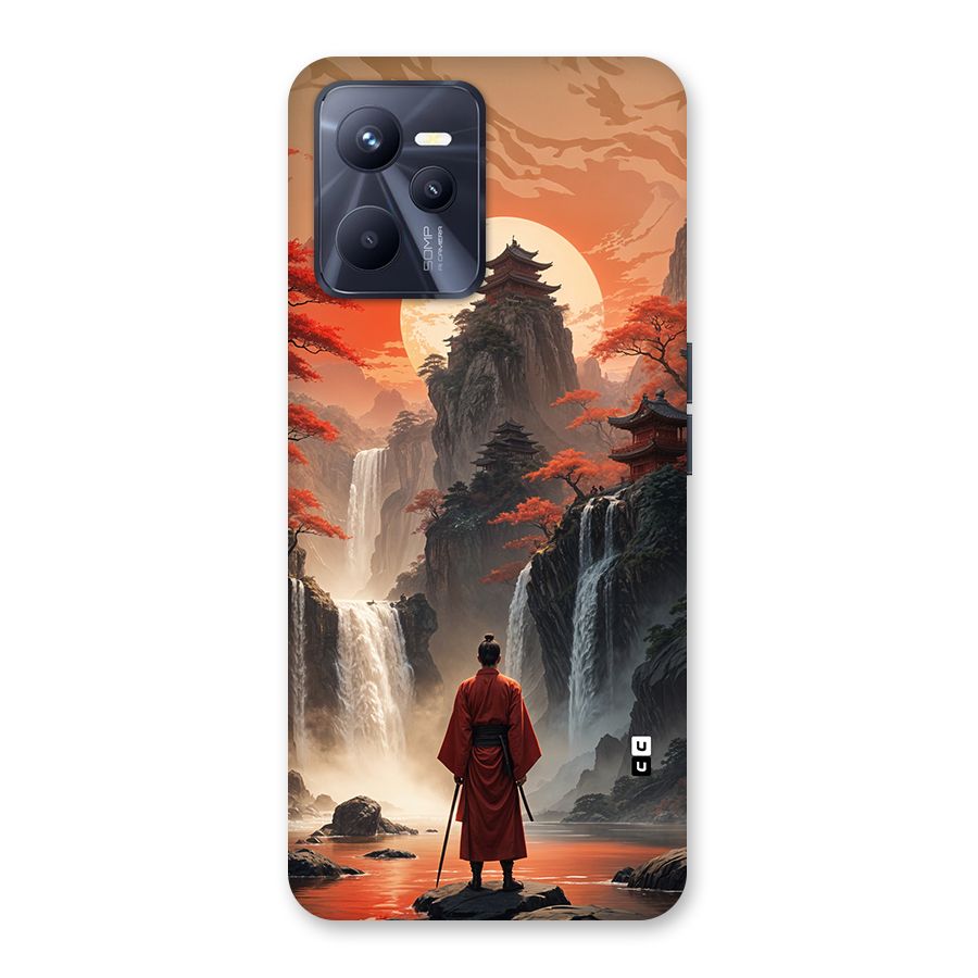 Ancient Waterfall Back Case for Realme C35