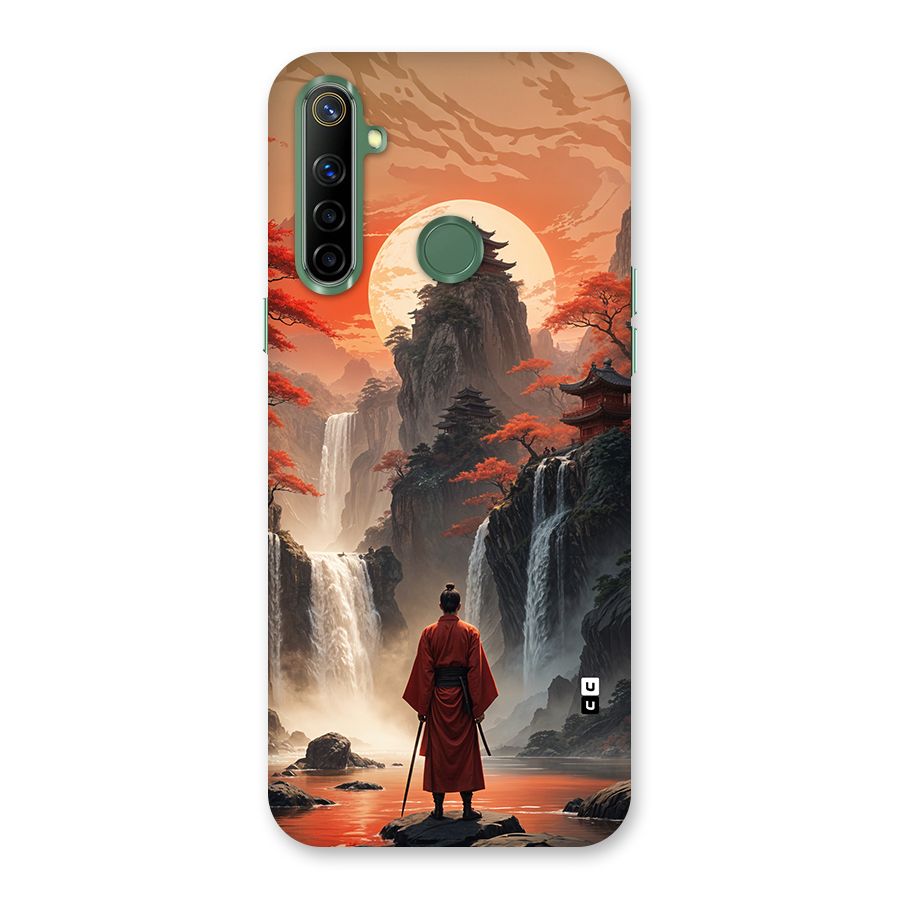 Ancient Waterfall Back Case for Realme Narzo 10