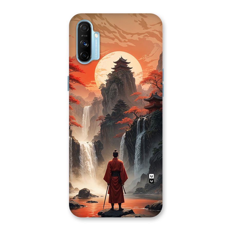 Ancient Waterfall Back Case for Realme Narzo 20A