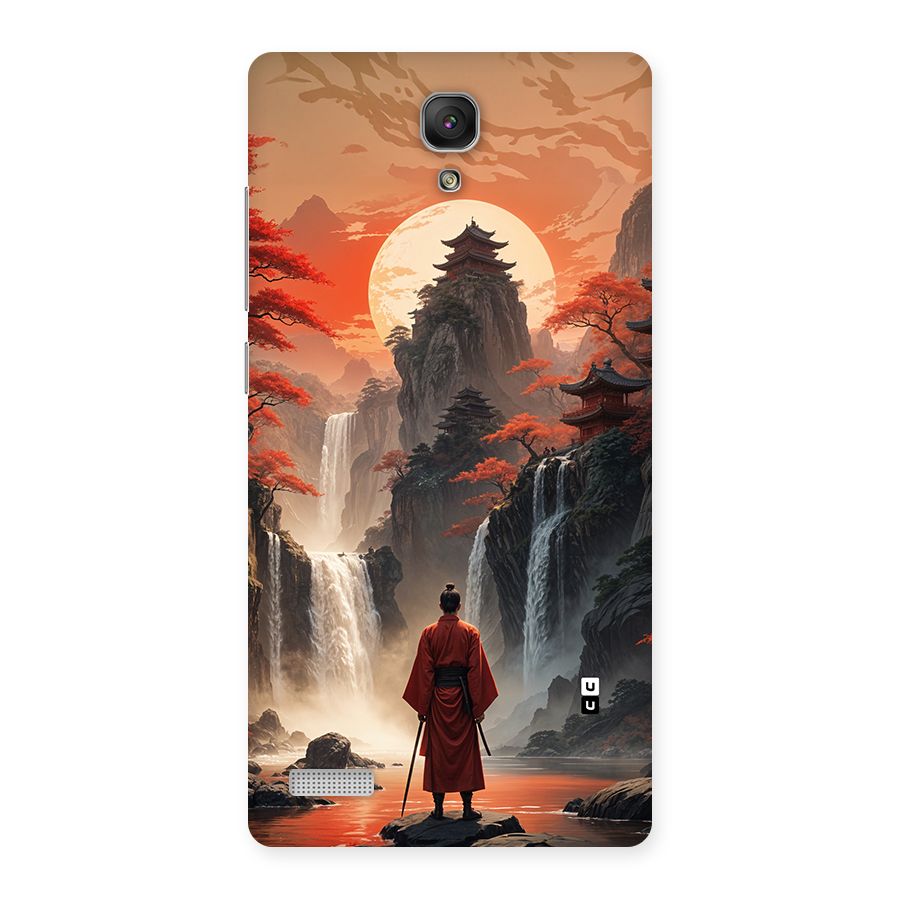 Ancient Waterfall Back Case for Redmi Note