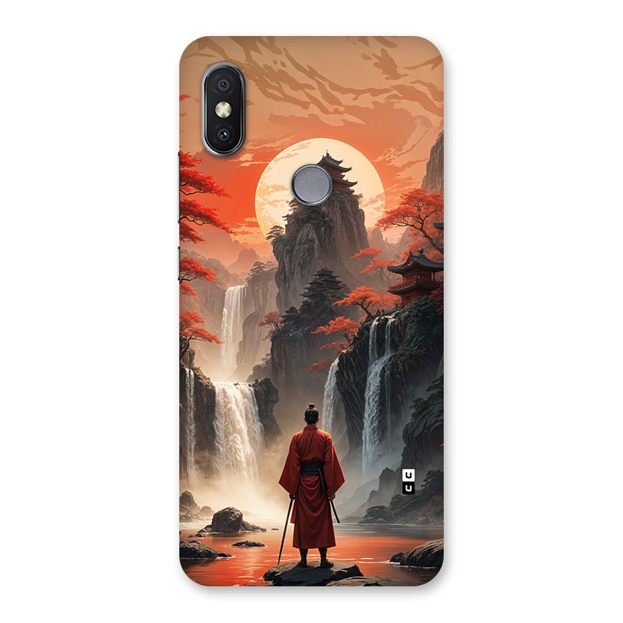 Ancient Waterfall Back Case for Redmi Y2