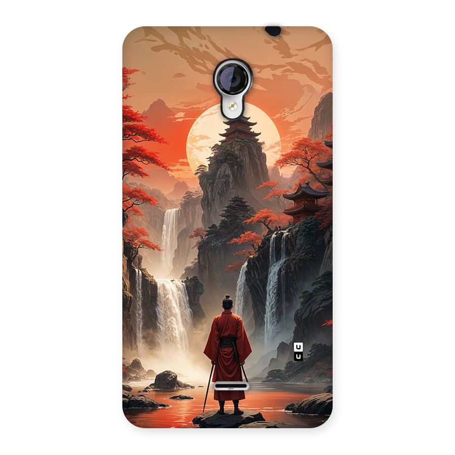 Ancient Waterfall Back Case for Unite 2 A106