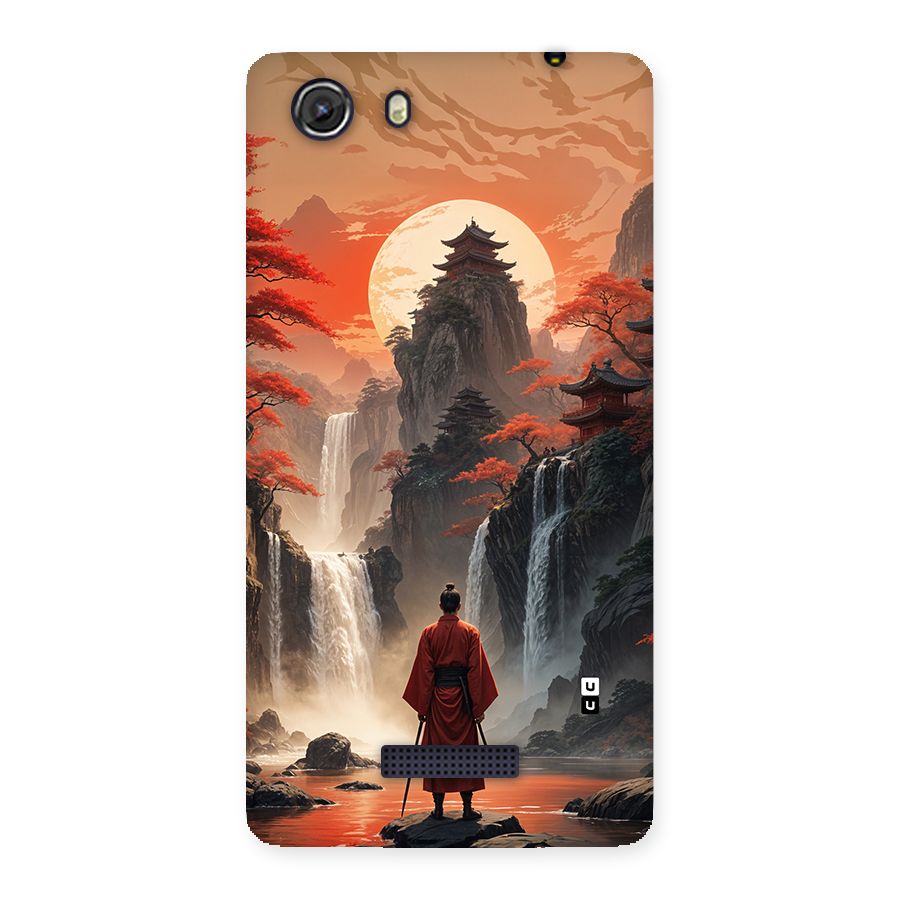 Ancient Waterfall Back Case for Unite 3