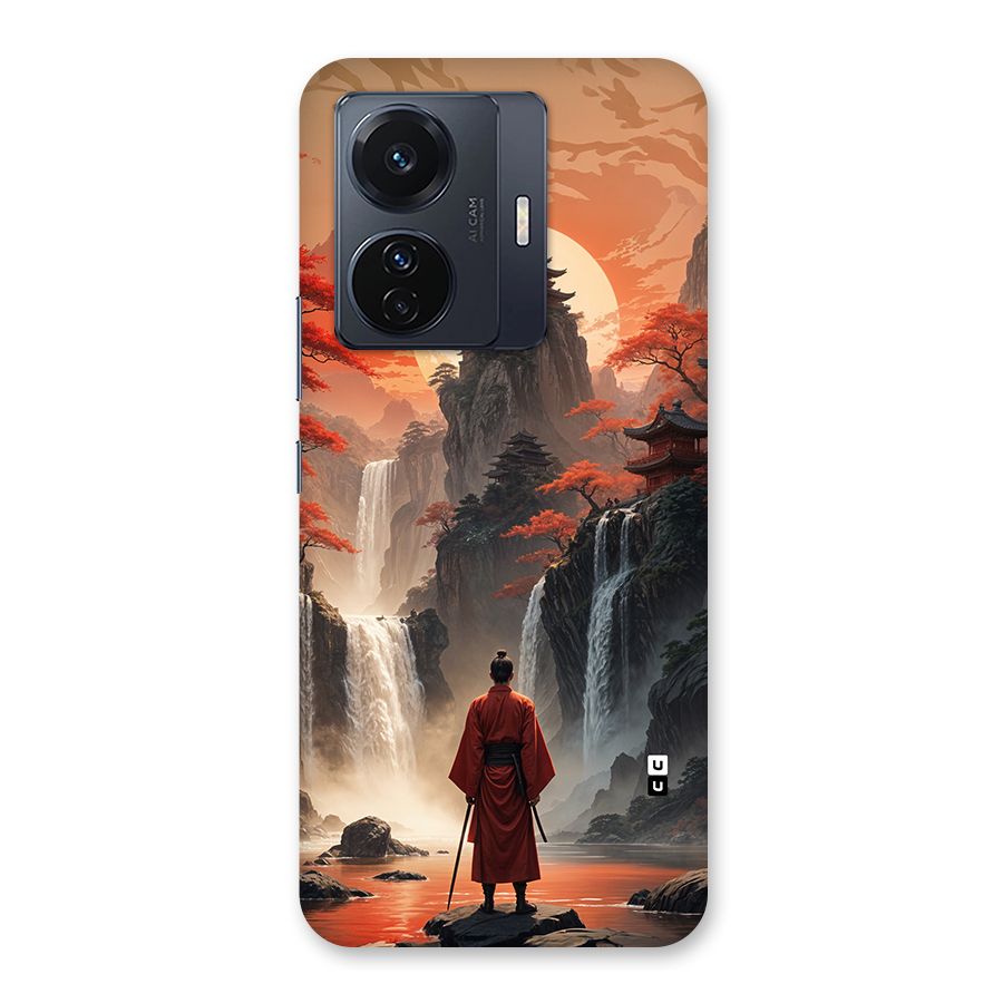 Ancient Waterfall Back Case for Vivo T1 Pro