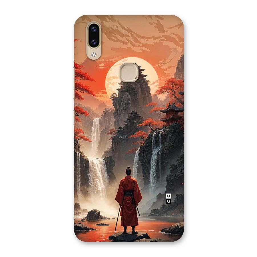 Ancient Waterfall Back Case for Vivo V9 Youth