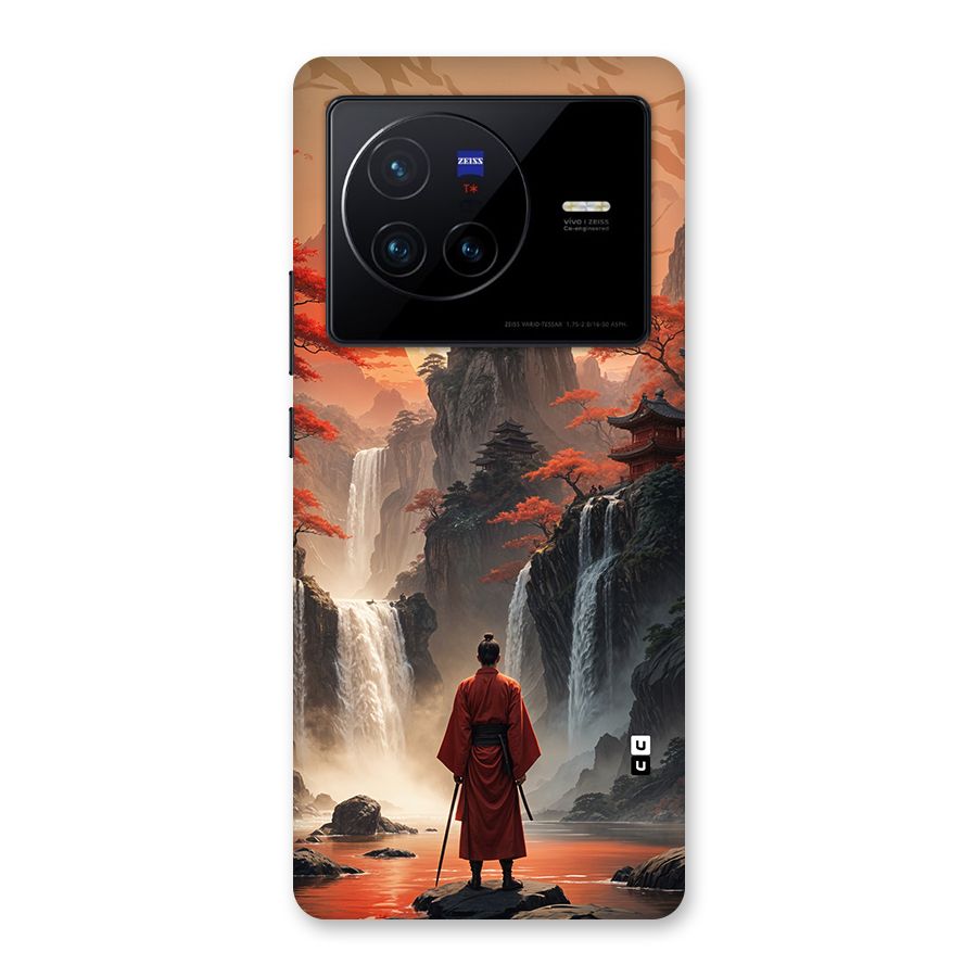 Ancient Waterfall Back Case for Vivo X80