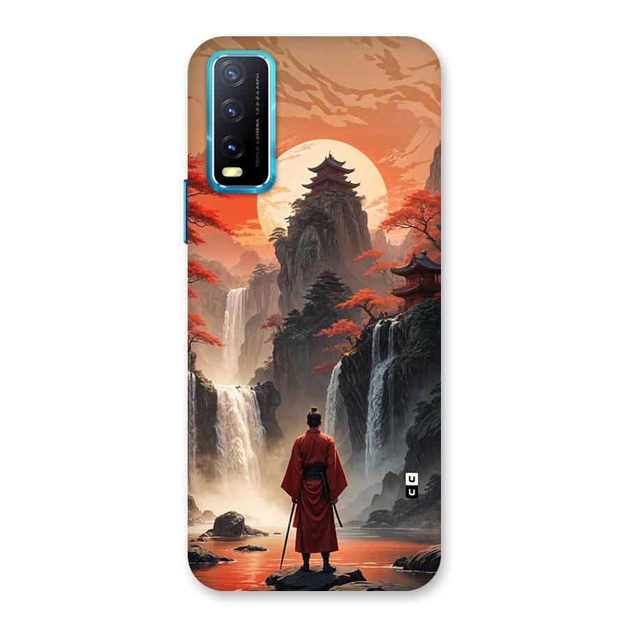 Ancient Waterfall Back Case for Vivo Y20A