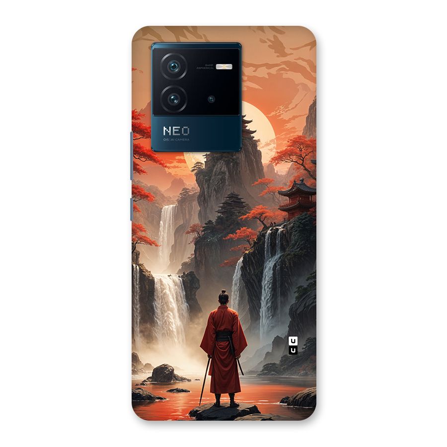 Ancient Waterfall Back Case for Vivo iQOO Neo 6 5G