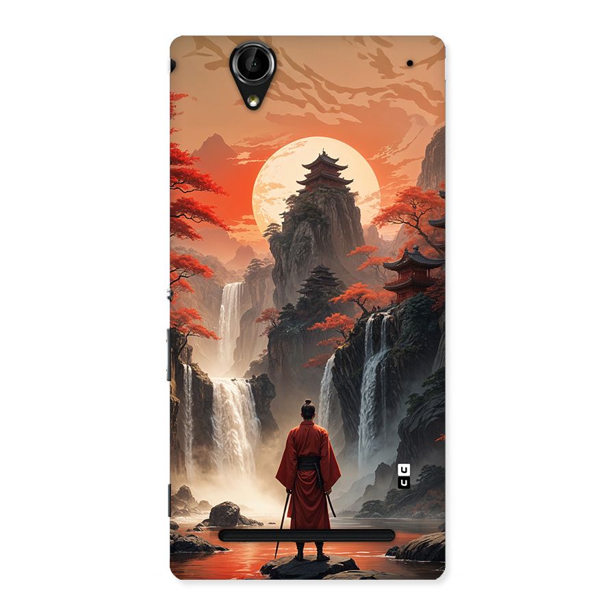 Ancient Waterfall Back Case for Xperia T2