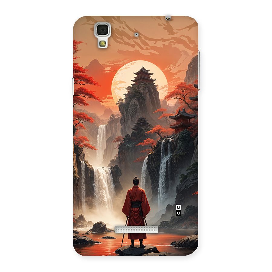 Ancient Waterfall Back Case for Yureka