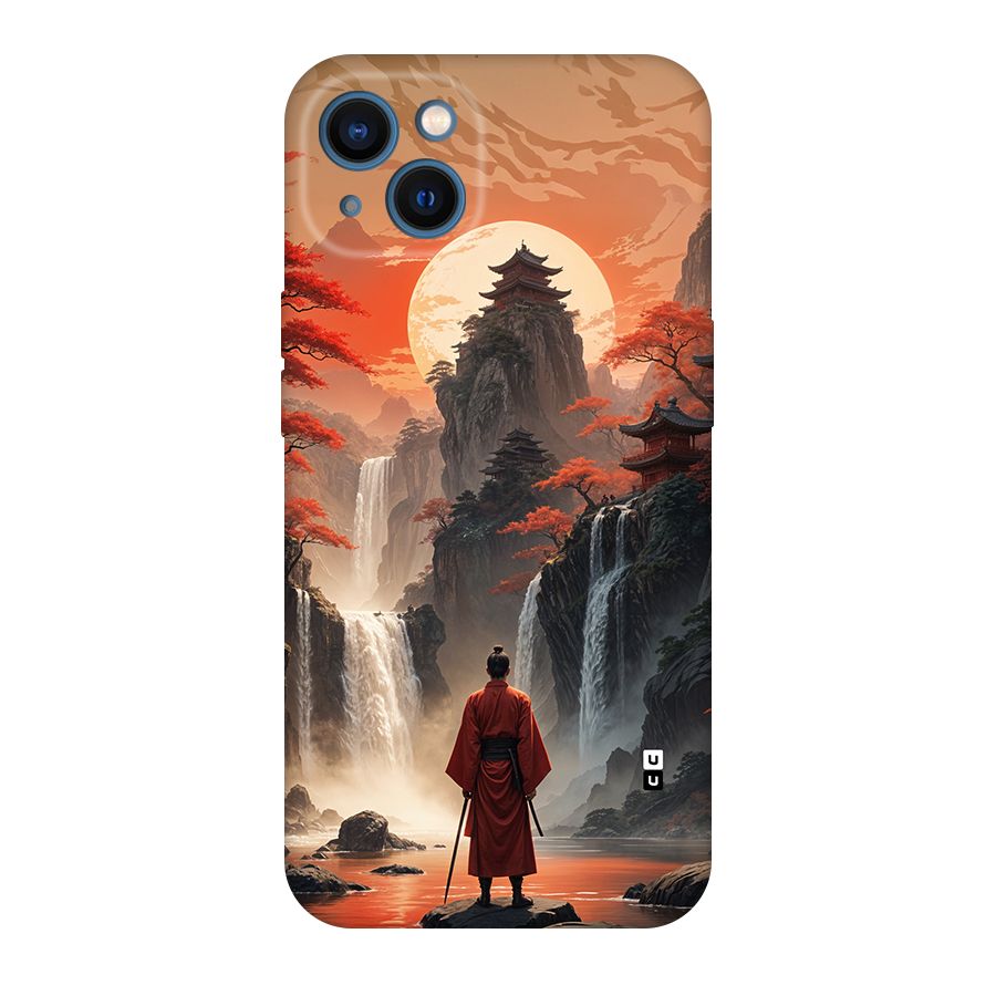 Ancient Waterfall Back Case for iPhone 13