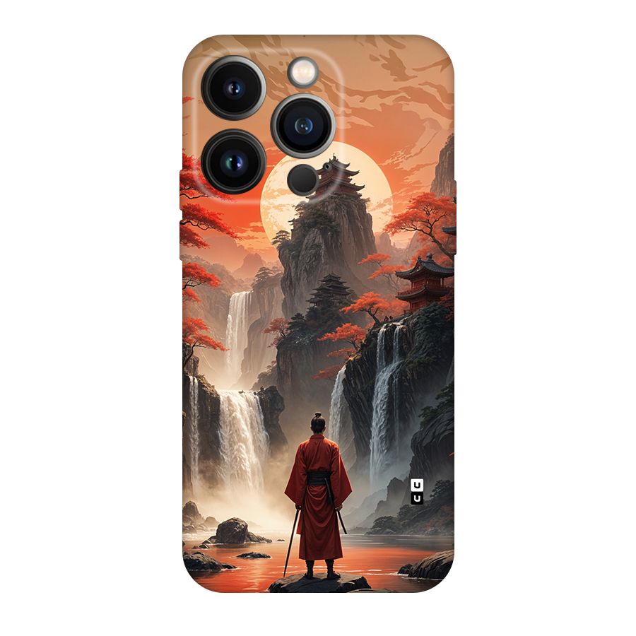 Ancient Waterfall Back Case for iPhone 14 Pro