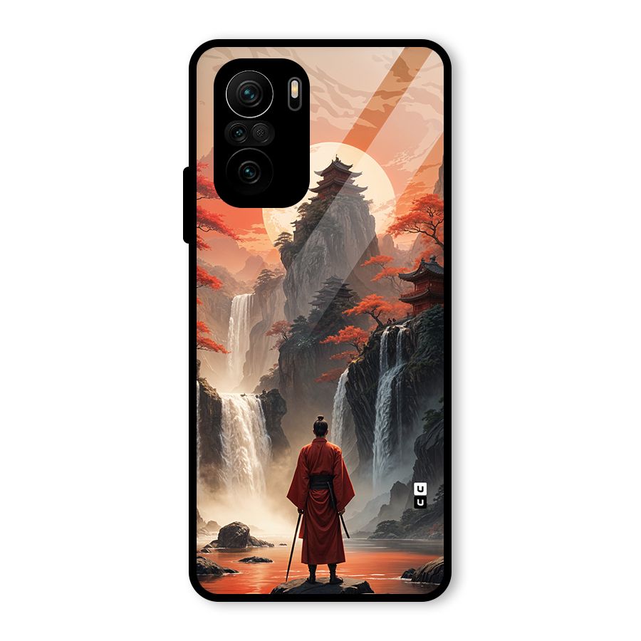 Ancient Waterfall Glass Back Case for Mi 11X Pro