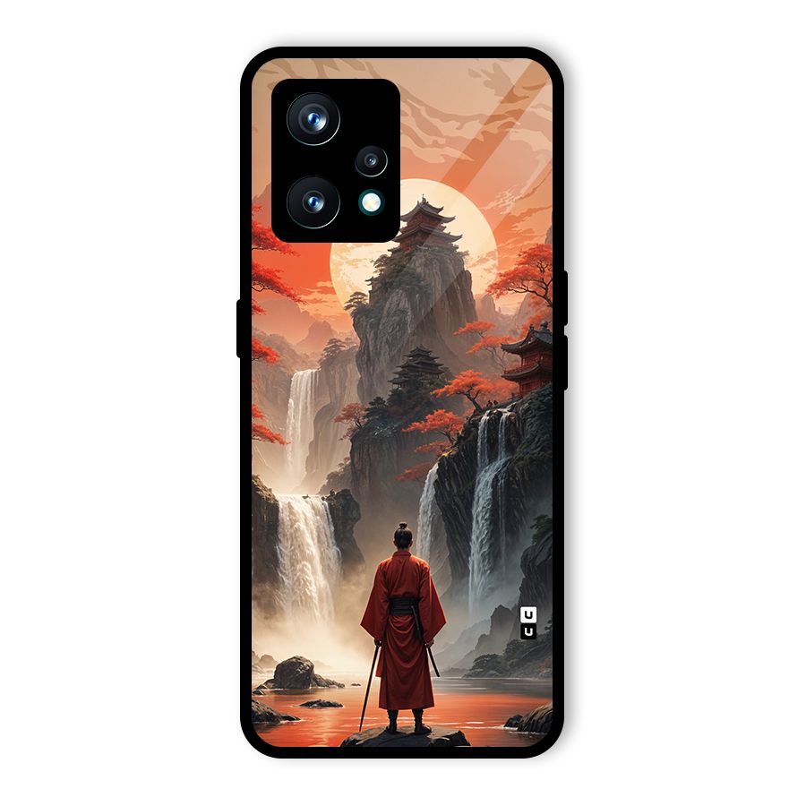 Ancient Waterfall Glass Back Case for Realme 9 Pro Plus 5G