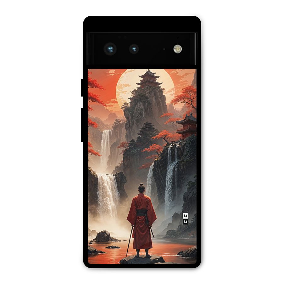 Ancient Waterfall Metal Back Case for Google Pixel 6