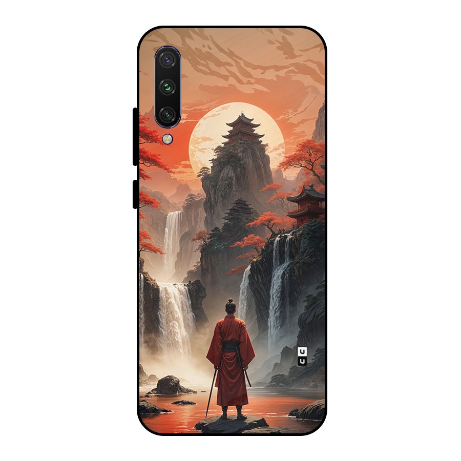 Ancient Waterfall Metal Back Case for Mi A3