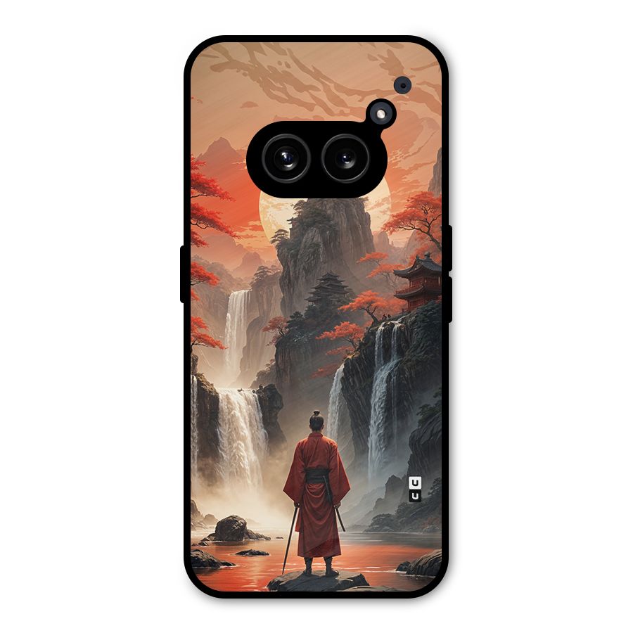 Ancient Waterfall Metal Back Case for Nothing Phone 2a