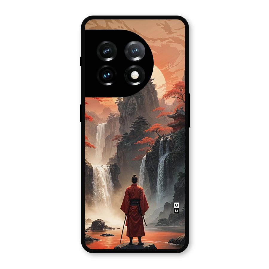 Ancient Waterfall Metal Back Case for OnePlus 11