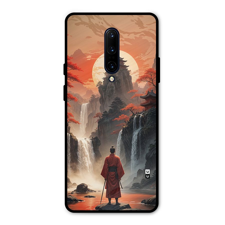 Ancient Waterfall Metal Back Case for OnePlus 7 Pro