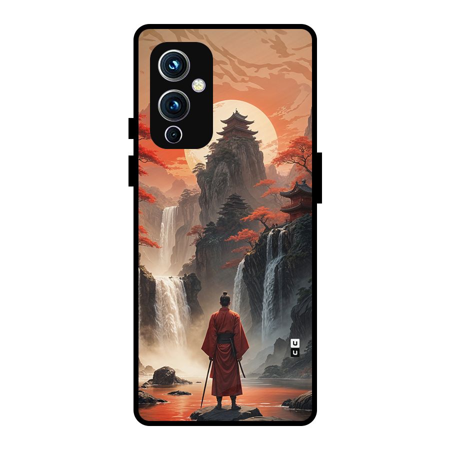 Ancient Waterfall Metal Back Case for OnePlus 9