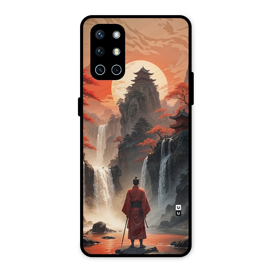 Ancient Waterfall Metal Back Case for OnePlus 9R