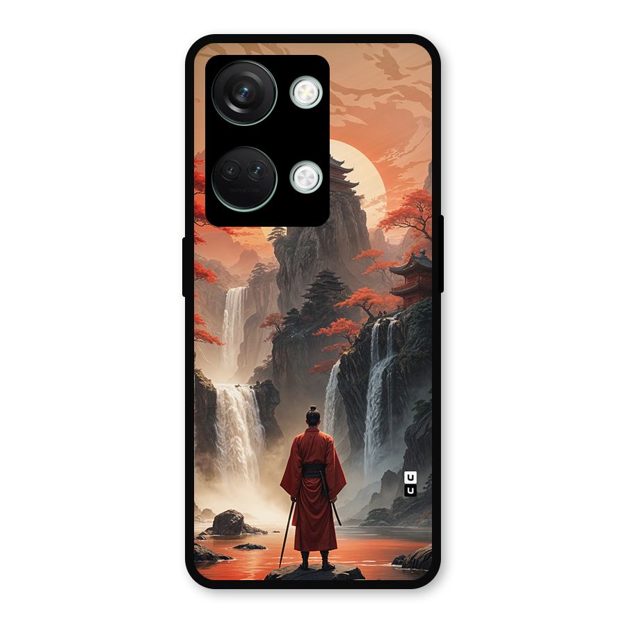 Ancient Waterfall Metal Back Case for OnePlus Nord 3