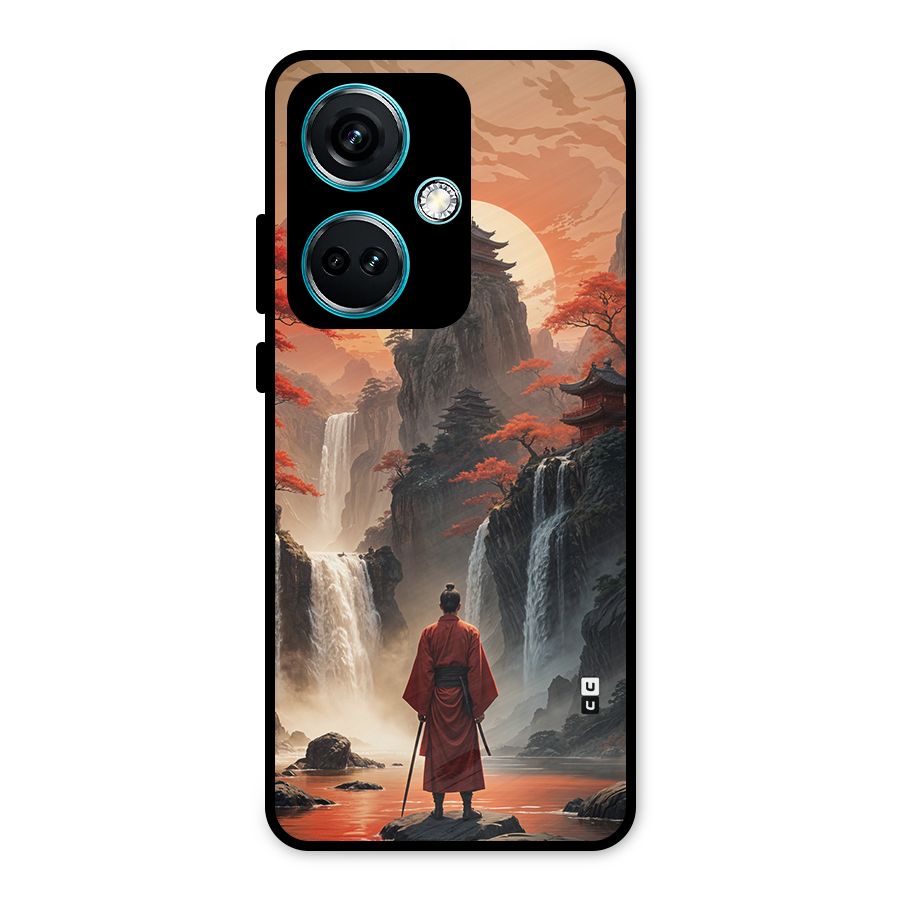 Ancient Waterfall Metal Back Case for OnePlus Nord CE 3 5G