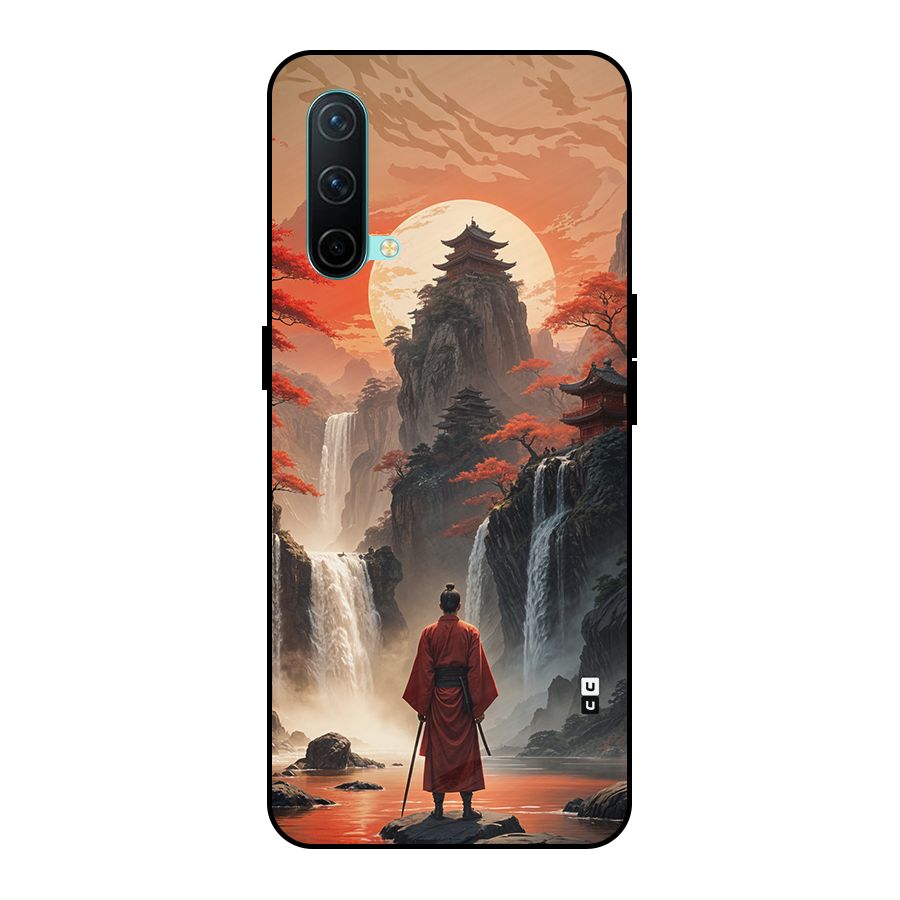 Ancient Waterfall Metal Back Case for OnePlus Nord CE 5G