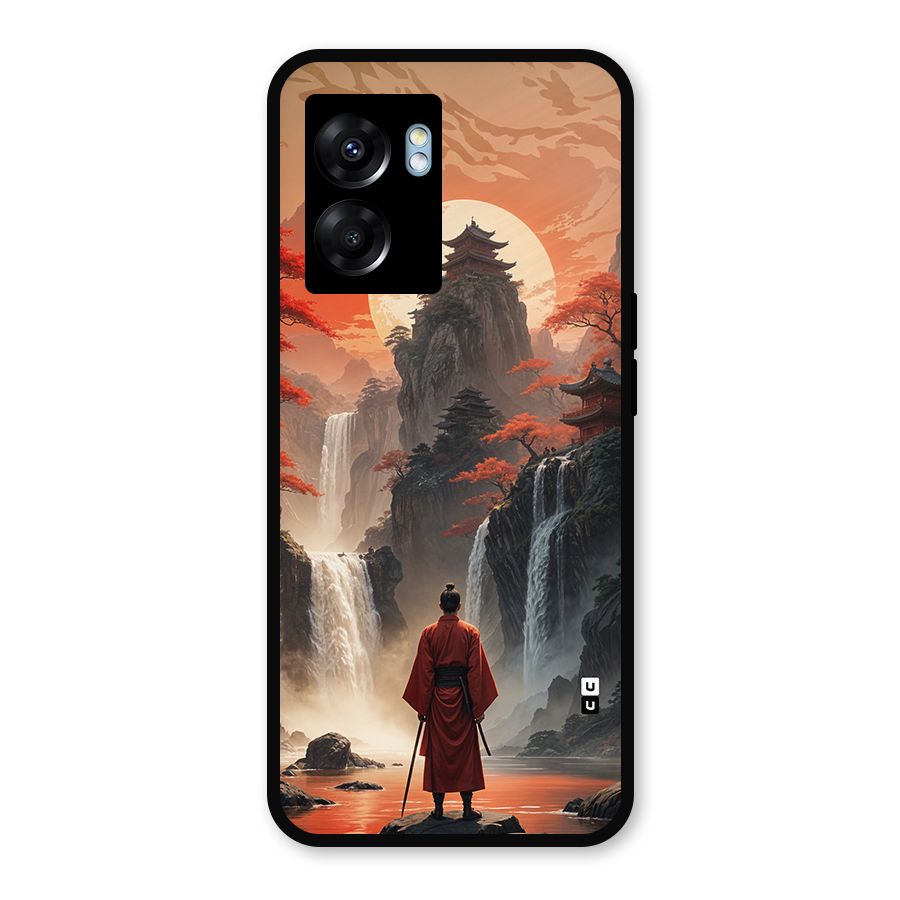Ancient Waterfall Metal Back Case for Oppo K10 (5G)