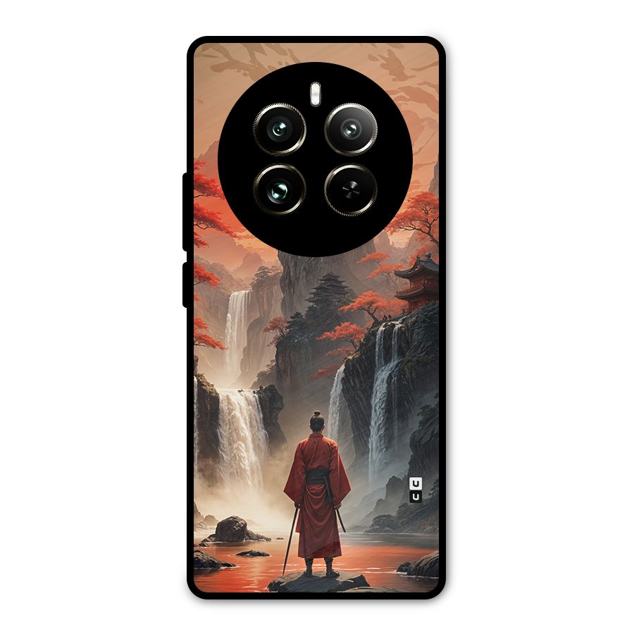 Ancient Waterfall Metal Back Case for Realme 12 Pro