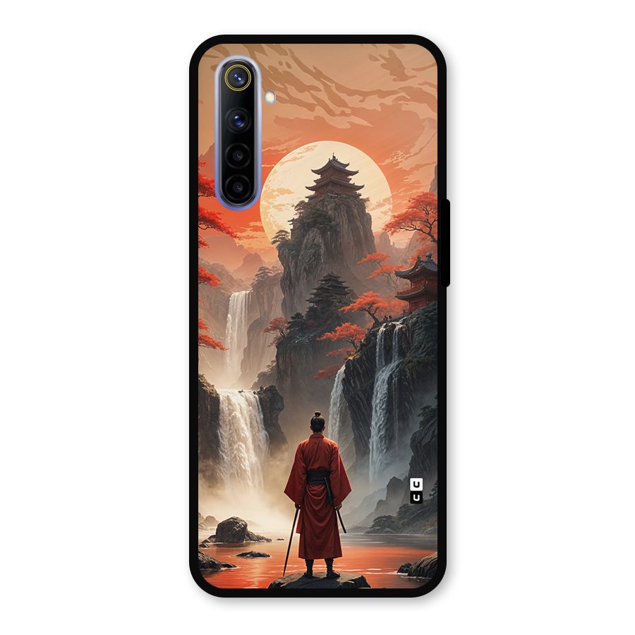 Ancient Waterfall Metal Back Case for Realme 6i