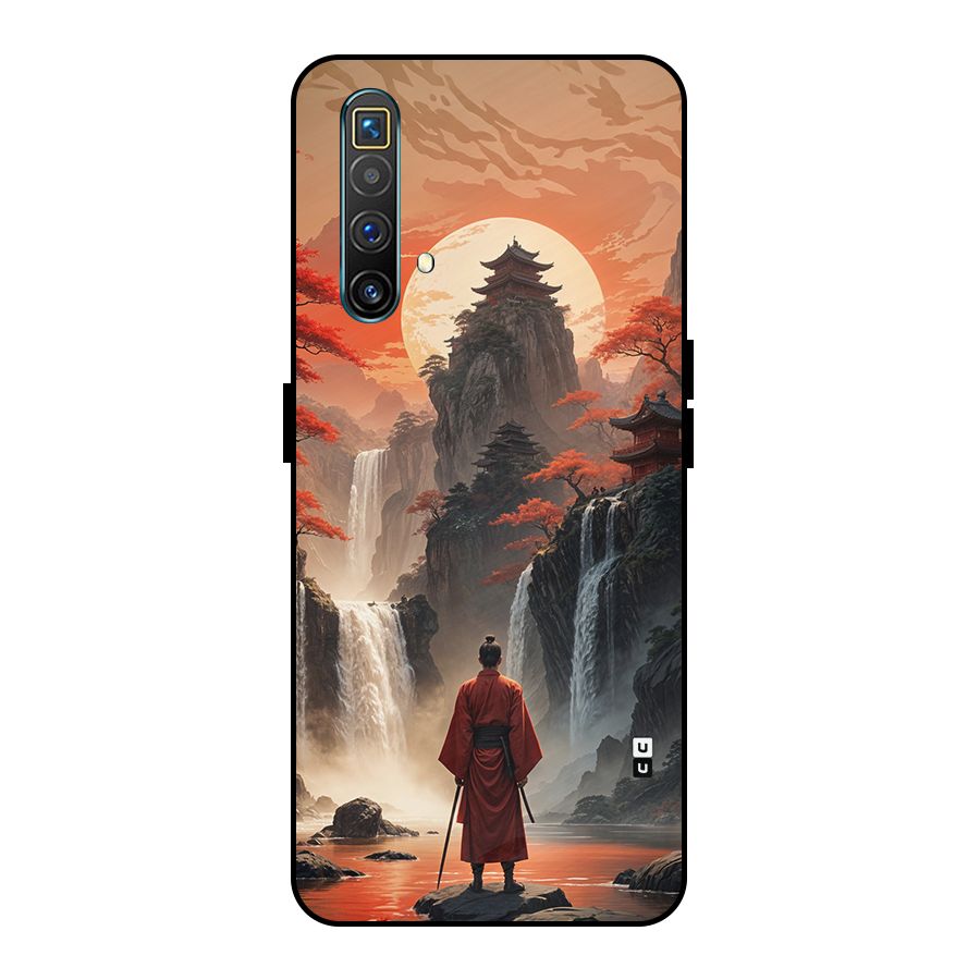 Ancient Waterfall Metal Back Case for Realme X3