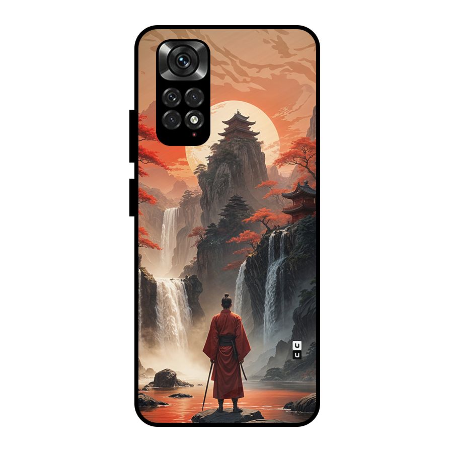 Ancient Waterfall Metal Back Case for Redmi Note 11 Pro Plus 5G