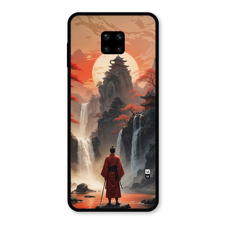 Ancient Waterfall Metal Back Case for Redmi Note 9 Pro Max