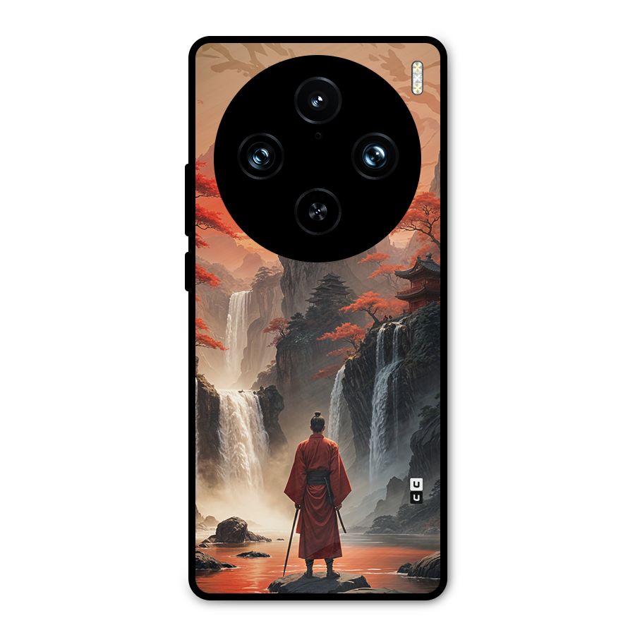 Ancient Waterfall Metal Back Case for Vivo X100 Pro