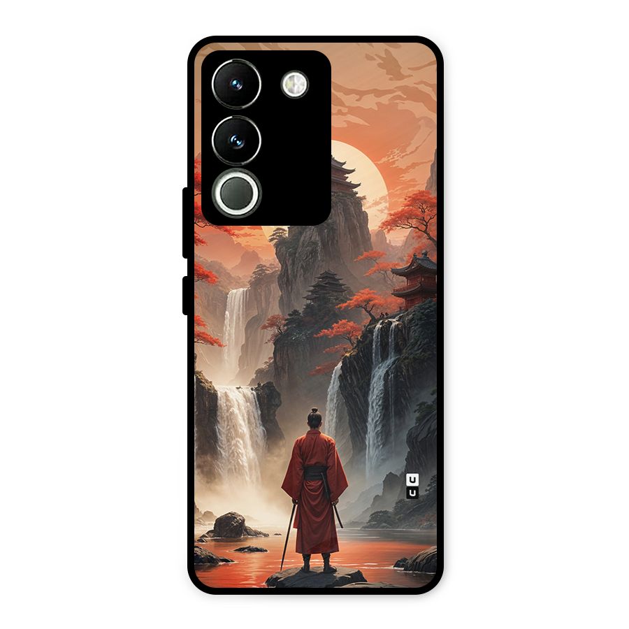 Ancient Waterfall Metal Back Case for Vivo Y200
