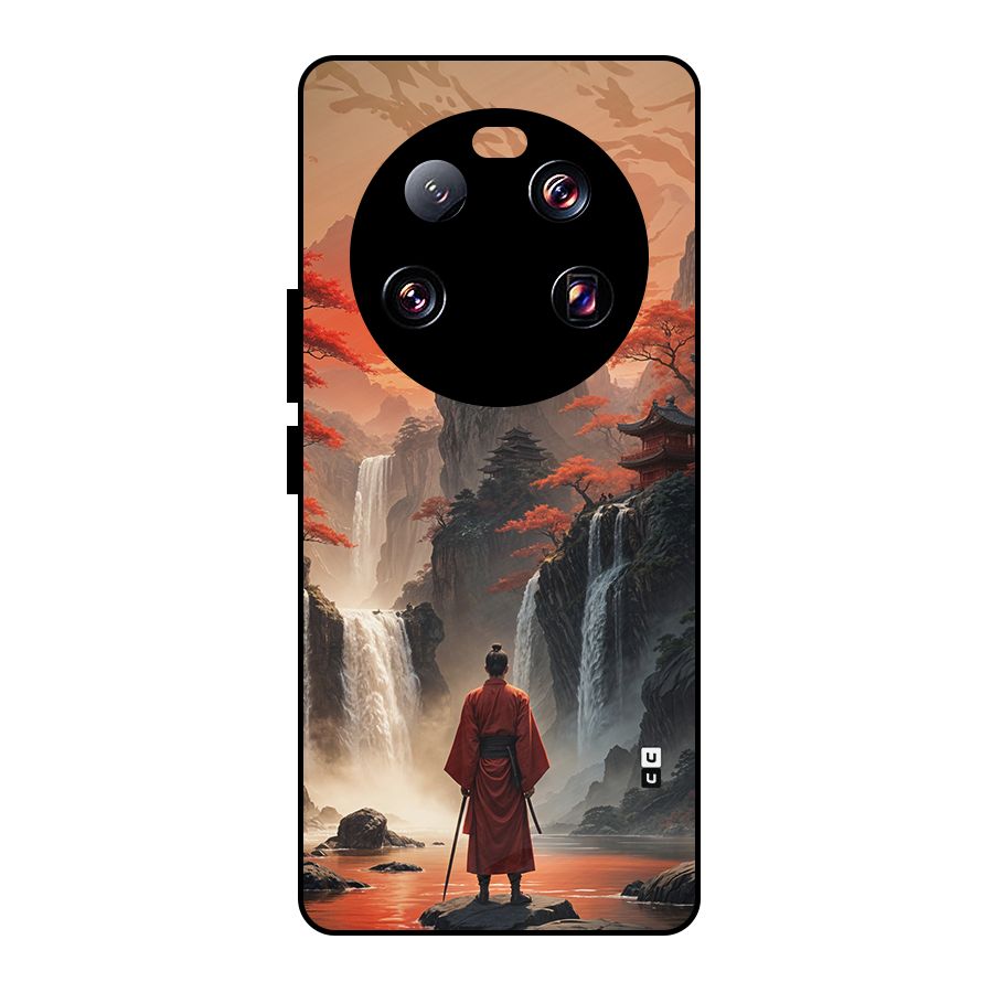 Ancient Waterfall Metal Back Case for Xiaomi 13 Ultra