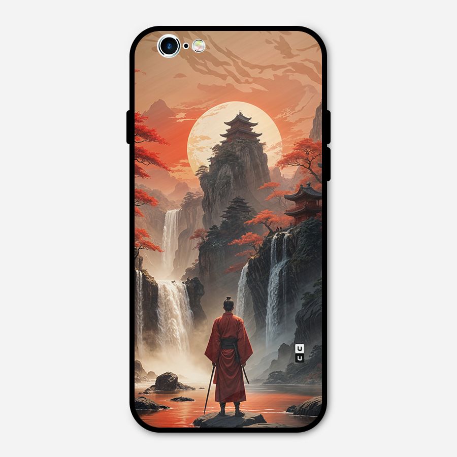 Ancient Waterfall Metal Back Case for iPhone 6 6s