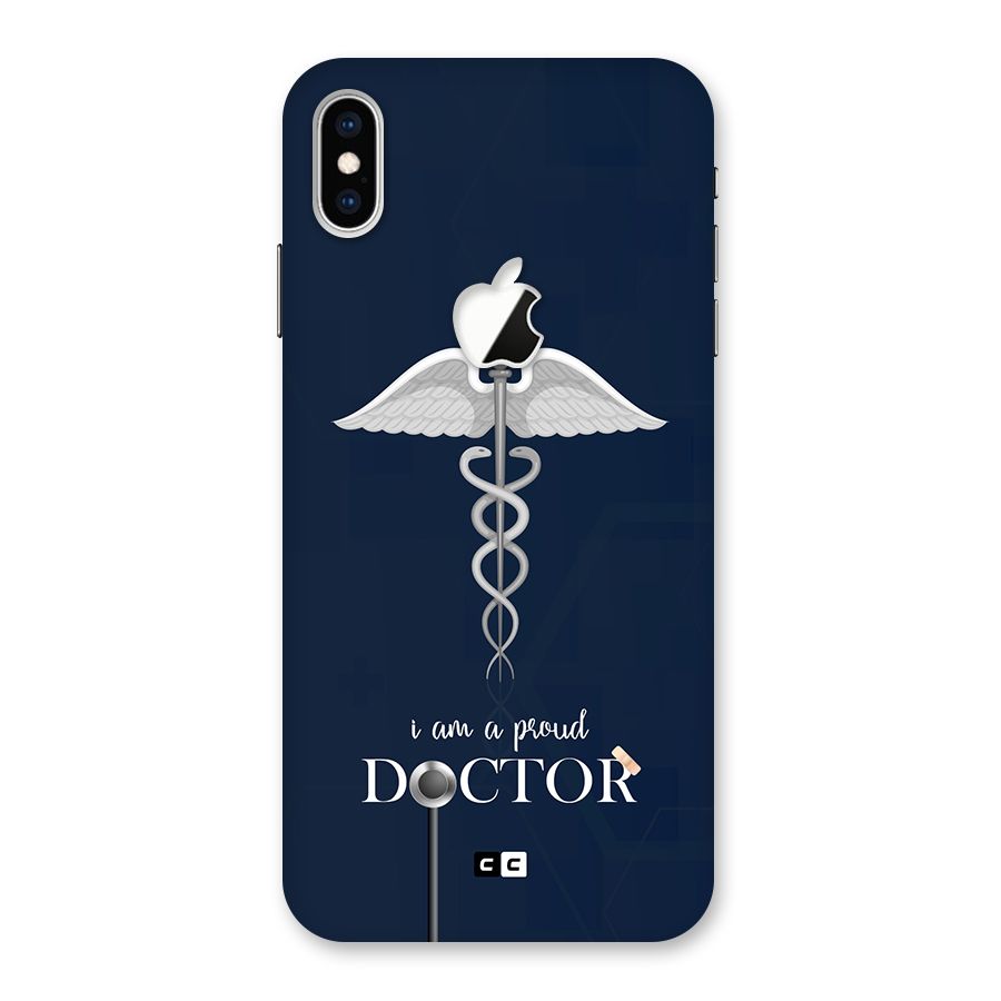 Angel Doctor Back Case for iPhone XS Max Apple Cut