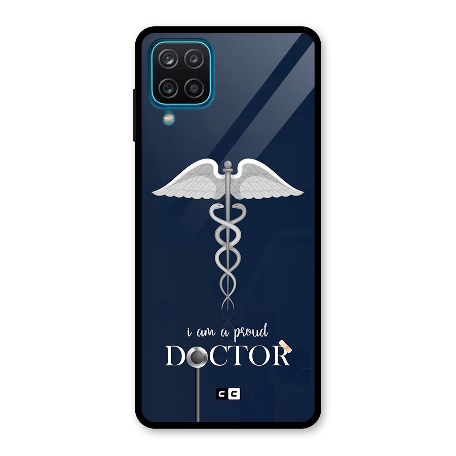 Angel Doctor Glass Back Case for Galaxy A12