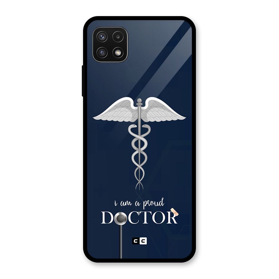 Angel Doctor Glass Back Case for Galaxy A22 5G