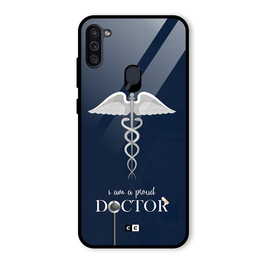 Angel Doctor Glass Back Case for Galaxy M11