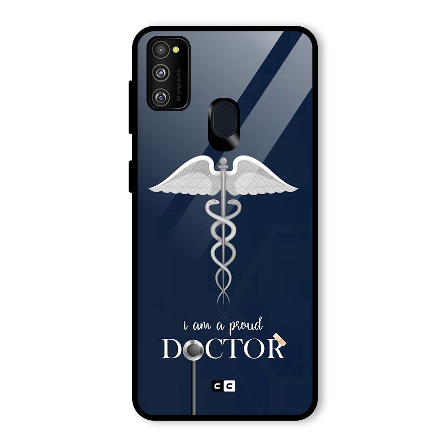Angel Doctor Glass Back Case for Galaxy M30s