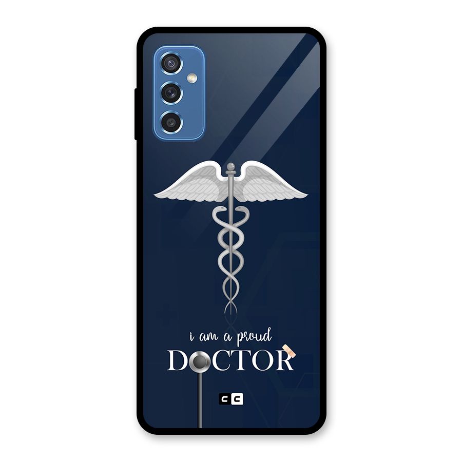 Angel Doctor Glass Back Case for Galaxy M52 5G