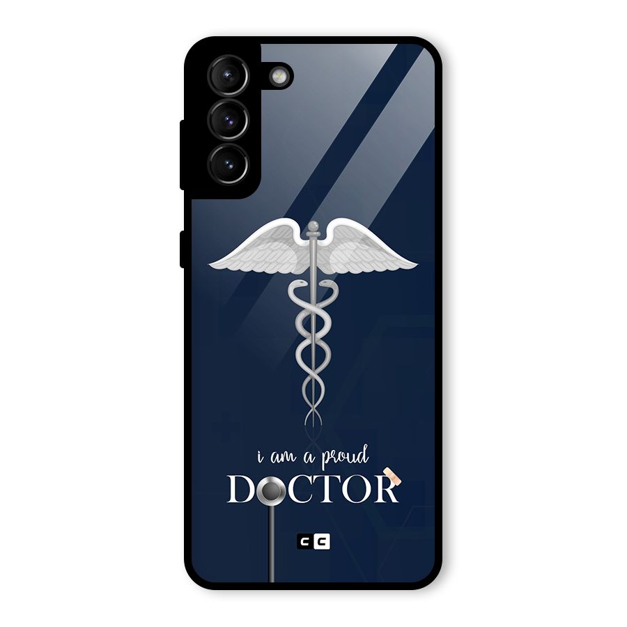 Angel Doctor Glass Back Case for Galaxy S21 Plus