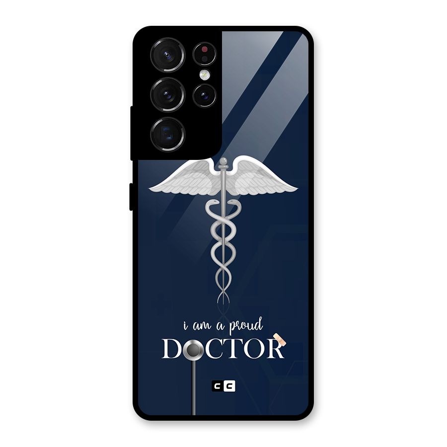 Angel Doctor Glass Back Case for Galaxy S21 Ultra 5G